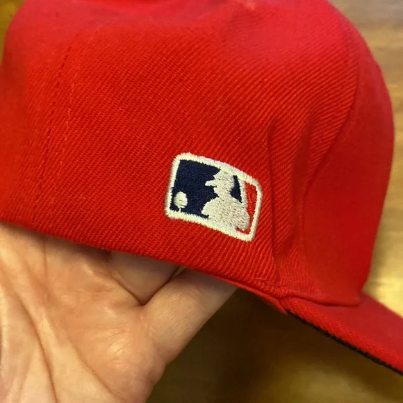 Angels Red Baseball Cap GUC - Picture 3 of 6